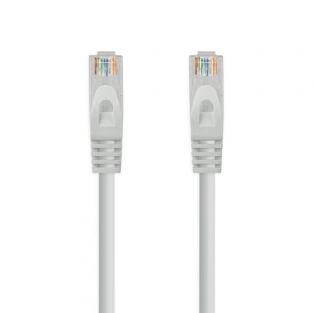 Cable de Red RJ45 UTP Nanocable 10.20.1803 Cat.6A/ 3m/ Gris - Frikibase