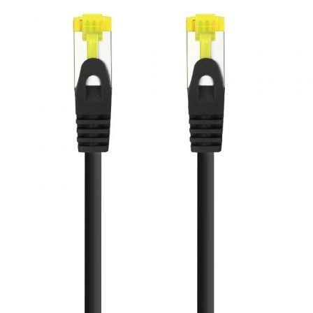 Cable de Red RJ45 SFTP Nanocable 10.20.1900-L25-BK Cat.6A/ LSZH/ 25cm/ Negro - Frikibase