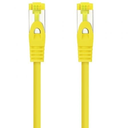 Cable de Red RJ45 SFTP Nanocable 10.20.1900-L25-Y Cat.6A/ LSZH/ 25cm/ Amarillo - Frikibase