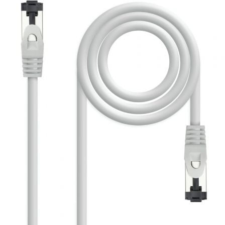 Cable de Red RJ45 SSTP Nanocable 10.20.2001-L150 Cat.8.1/ 1.5m/ Gris - Frikibase