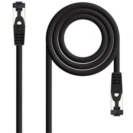 Cable de Red RJ45 SSTP Nanocable 10.20.2007-BK Cat.8.1/ 7m/ Negro - Frikibase