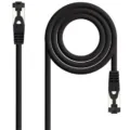 Cable de Red RJ45 SSTP Nanocable 10.20.2010-BK Cat.8.1/ 10m/ Negro - Frikibase