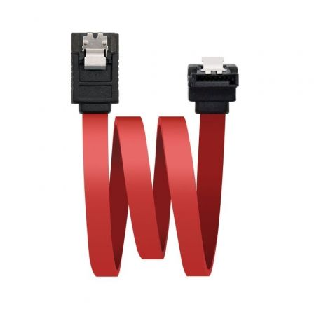 Cable SATA Nanocable 10.18.0301/ SATA Hembra - SATA Hembra/ 50cm/ Rojo - Frikibase