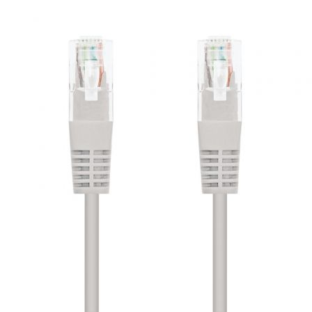 Cable de Red RJ45 UTP Nanocable 10.20.0115 Cat.5/ 15m/ Gris - Frikibase
