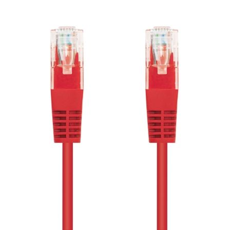 Cable de Red RJ45 UTP Nanocable 10.20.0402-R Cat.6/ 2m/ Rojo - Frikibase