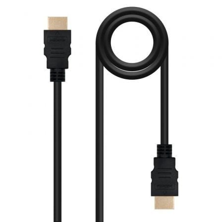 Cable HDMI 1.4 Nanocable 10.15.1701/ HDMI Macho - HDMI Macho/ 1.5m/ Negro - Frikibase