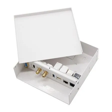 Caja de Conexiones Nanocable 10.35.0003/ VGA - HDMI - Jack 3.5 - RCA - USB 3.0 - USB 2.0 - 2x RJ45 - Frikibase