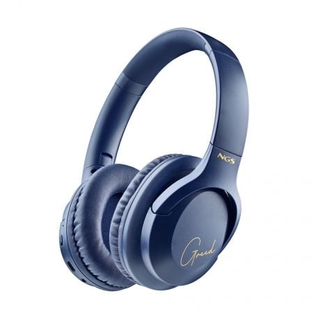 Auriculares Inalámbricos NGS Artica Greed/ con Micrófono/ Bluetooth/ Azules - Frikibase