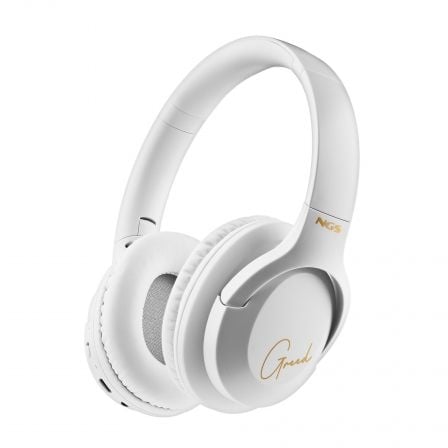Auriculares Inalámbricos NGS Artica Greed/ con Micrófono/ Bluetooth/ Blancos - Frikibase