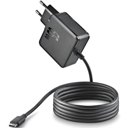 Cargador de Portátil NGS GAN 65W-C USB Tipo-C/ 65W/ Automático/ Voltaje 5-20V - Frikibase