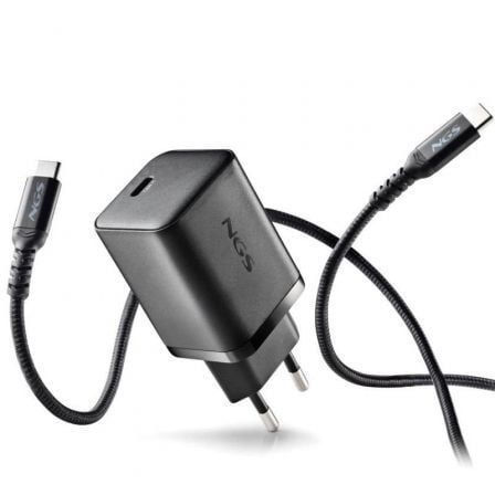 Cargador de Pared GaN NGS Bud 65W/ 1xUSB Tipo-C/ 65W - Frikibase