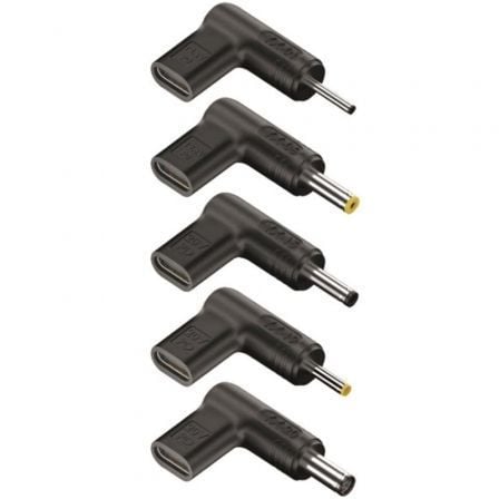 Pack 5 Clavijas para Portátil Asus NGS BUD-AS/ DC - USB Tipo-C - Frikibase