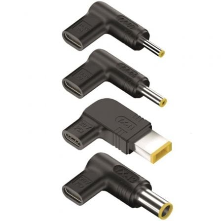 Pack 4 Clavijas para Portátil Lenovo NGS BUD-L/ DC - USB Tipo-C - Frikibase