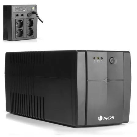 SAI Offline NGS Fortress 1500 V2/ 1200VA-720W/ 4 Salidas/ Formato Torre - Frikibase