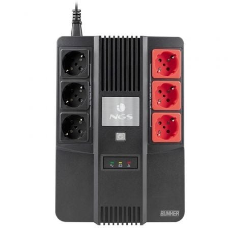 SAI Offline NGS Fortress Bunker/ 600VA-360W/ 6 Salidas/ Formato Bloque - Frikibase