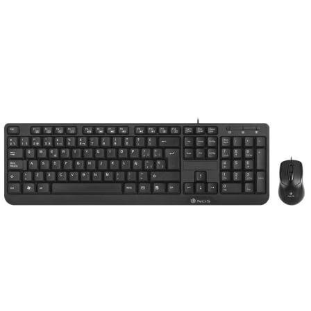 Teclado y Ratón NGS Cocoa KIT/ Portugués - Frikibase