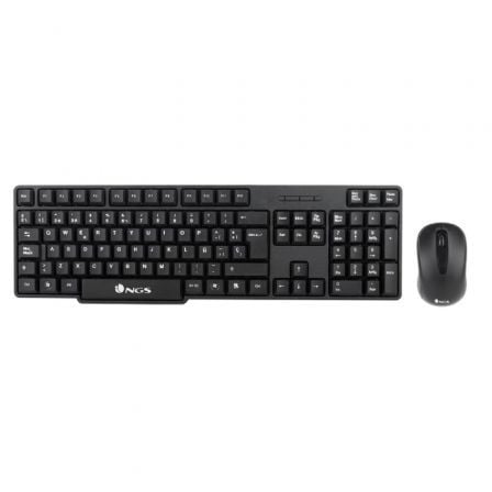 Teclado y Ratón Inalámbricos NGS Euphoria KIT - Frikibase