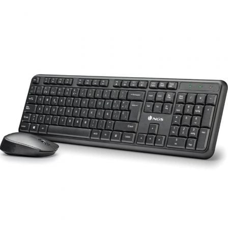 Teclado y Ratón Inalámbricos NGS Harmony Kit - Frikibase