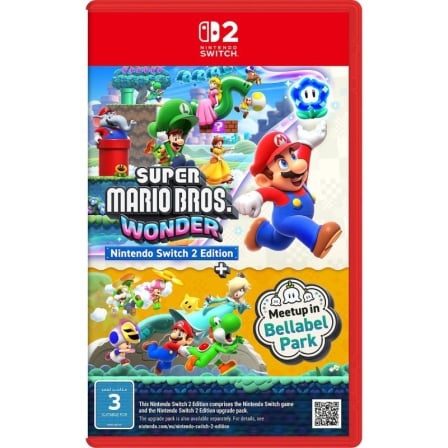 Juego para Consola Nintendo Switch 2 Super Mario Bros. Wonder + Parque Belabel - Frikibase