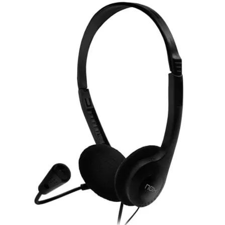 Auriculares Nox Voice One/ con Micrófono/ Jack 3.5/ Negros - Frikibase
