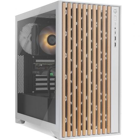 Caja Gaming Semitorre Nox Hummer Element/ Blanca - Frikibase