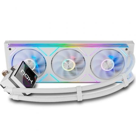 Sistema de Refrigeración Líquida Nox M-360 LCD/ Blanco - Frikibase