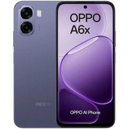 Smartphone Oppo A6x 4GB/ 128GB/ 6.75"/ Púrpura - Frikibase