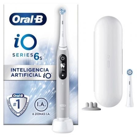 Cepillo Dental Oral-B iO Serie 6S/ Incluye 2 Recambios/ Gris - Frikibase