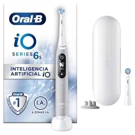 Cepillo Dental Oral-B iO Serie 6S/ Incluye 2 Recambios/ Gris - Frikibase
