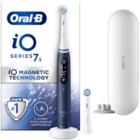 Cepillo Dental Oral-B iO Serie 7S/ Incluye 2 Recambios/ Azul - Frikibase
