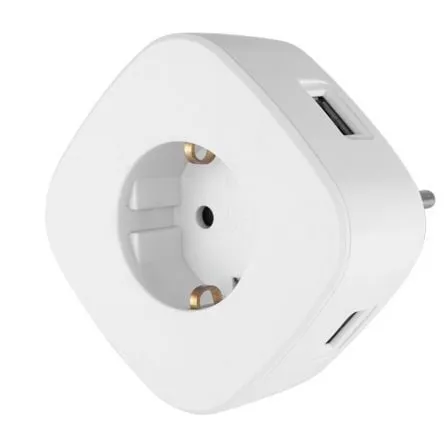 Enchufe Orbegozo EN 1500/ 1 Toma Schuko/ 3 Tomas USB - Frikibase