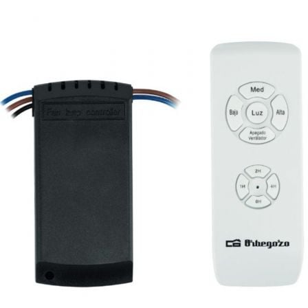 Kit Orbegozo RCM 9000 para Ventilador de Techo/ Incluye Receptor y Mando a Distancia - Frikibase