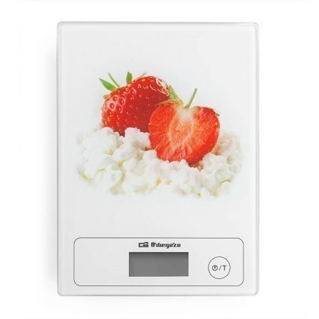 Báscula de Cocina Electrónica Orbegozo PC 1018/ hasta 5kg/ Blanca - Frikibase
