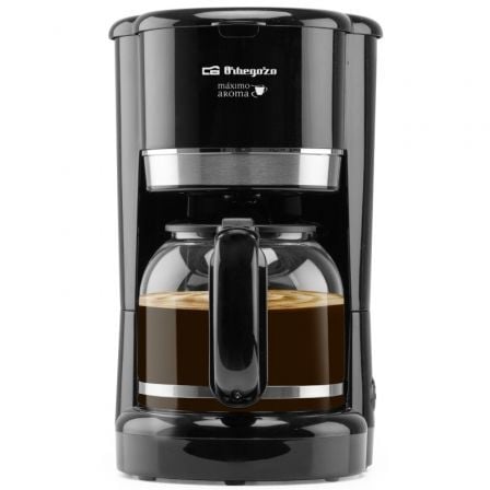 Cafetera de Goteo Orbegozo CG 4027 N/ 15 Tazas/ Negra - Frikibase