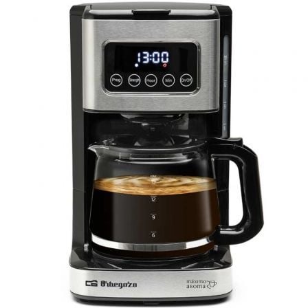 Cafetera de Goteo Orbegozo CG 6015/ 15 Tazas/ Negra - Frikibase