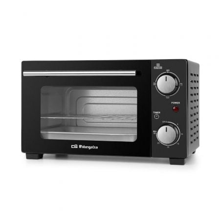 Horno de Sobremesa Orbegozo HO 985/ 800W/ Capacidad 10L/ Negro - Frikibase