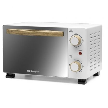 Horno de Sobremesa Orbegozo HO 990/ 800W/ Capacidad 10L/ Blanco - Frikibase