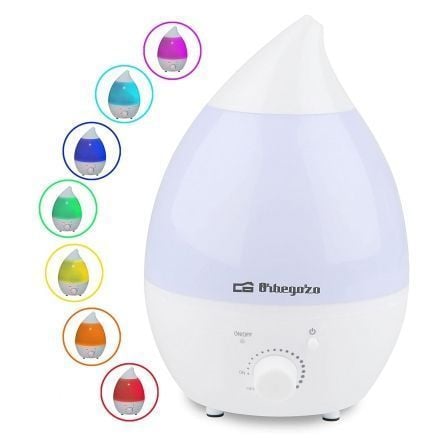 Humidificador Orbegozo HU 2013/ Capacidad 1.3L - Frikibase