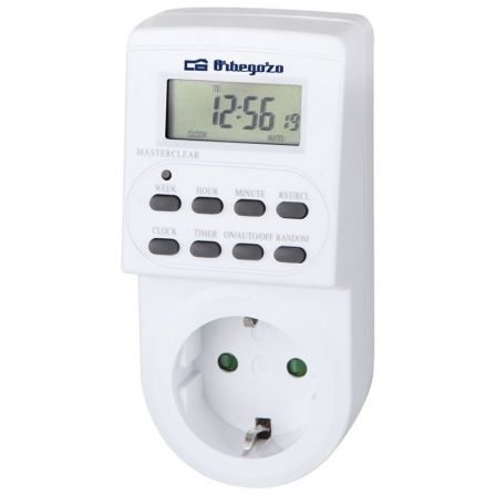 Programador de Enchufe Orbegozo PG 20 /Potencia Máxima 3600W - Frikibase