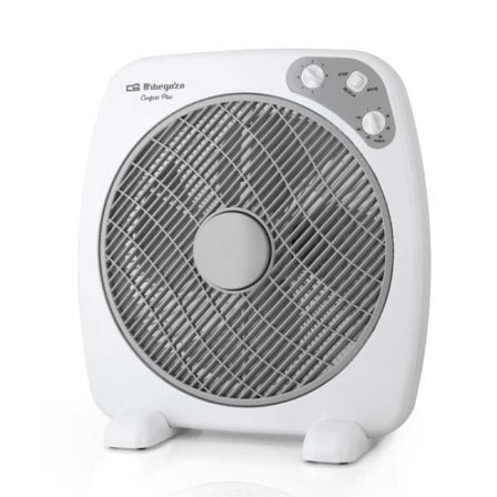Ventilador de Suelo Orbegozo Box Fan BF 0140/ 60W/ 4 Aspas 40cm/ 3 velocidades - Frikibase
