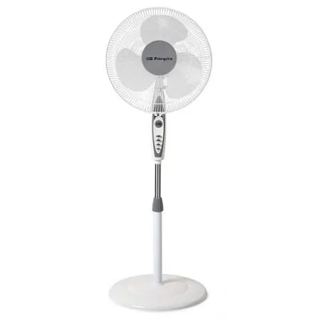 Ventilador de Pie Orbegozo SF 0147/ 50W/ 3 Aspas 40cm/ 3 velocidades - Frikibase