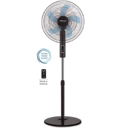 Ventilador de Pie Orbegozo SF 1240 / 45W/ 5 Aspas 40cm/ 3 velocidades - Frikibase