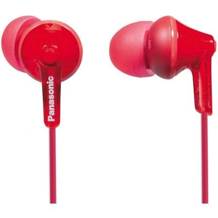Auriculares Intrauditivos Panasonic RP-HJE125/ Jack 3.5/ Rojos - Frikibase