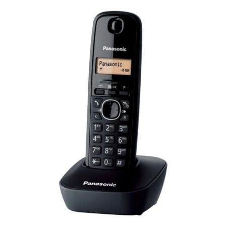 Teléfono Inalámbrico Panasonic KX-TG1611/ Negro - Frikibase