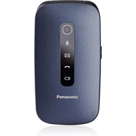 Teléfono Móvil Panasonic KX-TU550 para Personas Mayores/ Azul - Frikibase