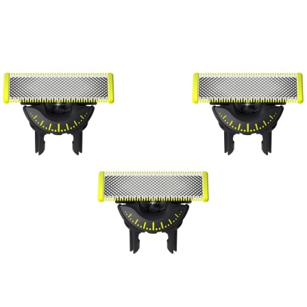 Cabezal de Reemplazo para Afeitadora Eléctrica Philips OneBlade/ Pack 3 - Frikibase