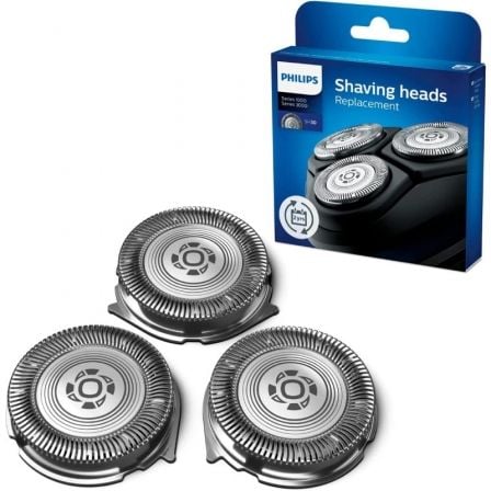 Cabezal de Reemplazo para Afeitadora Eléctrica Philips Series 3000 y 1000/ Pack 3 - Frikibase