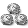 Cabezal de Reemplazo para Afeitadora Eléctrica Philips Series 5000 y 6000/ Pack 3 - Frikibase