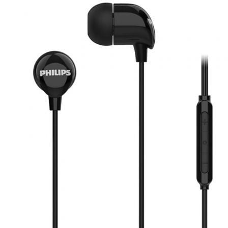 Auriculares Intrauditivos Philips TAE2146BK/ con Micrófono/ USB Tipo-C/ Negros - Frikibase