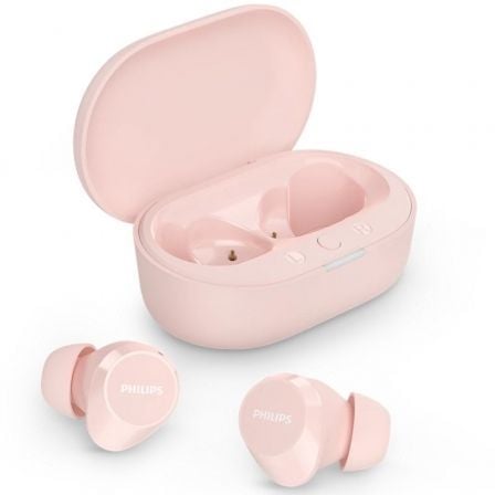 Auriculares Bluetooth Philips TAT1209 con estuche de carga/ Autonomía 6h/ Rosas - Frikibase